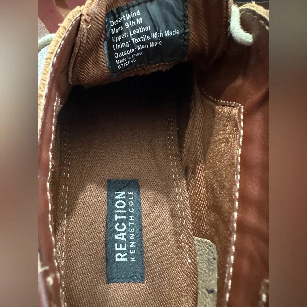 Kenneth Cole Reaction - Men’s Brown Leather Shoes 9.5